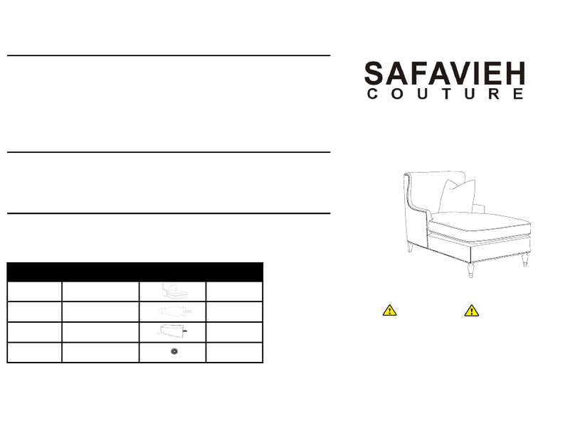 SAFAVIEH COUTURE Jamie KNT4108B manual