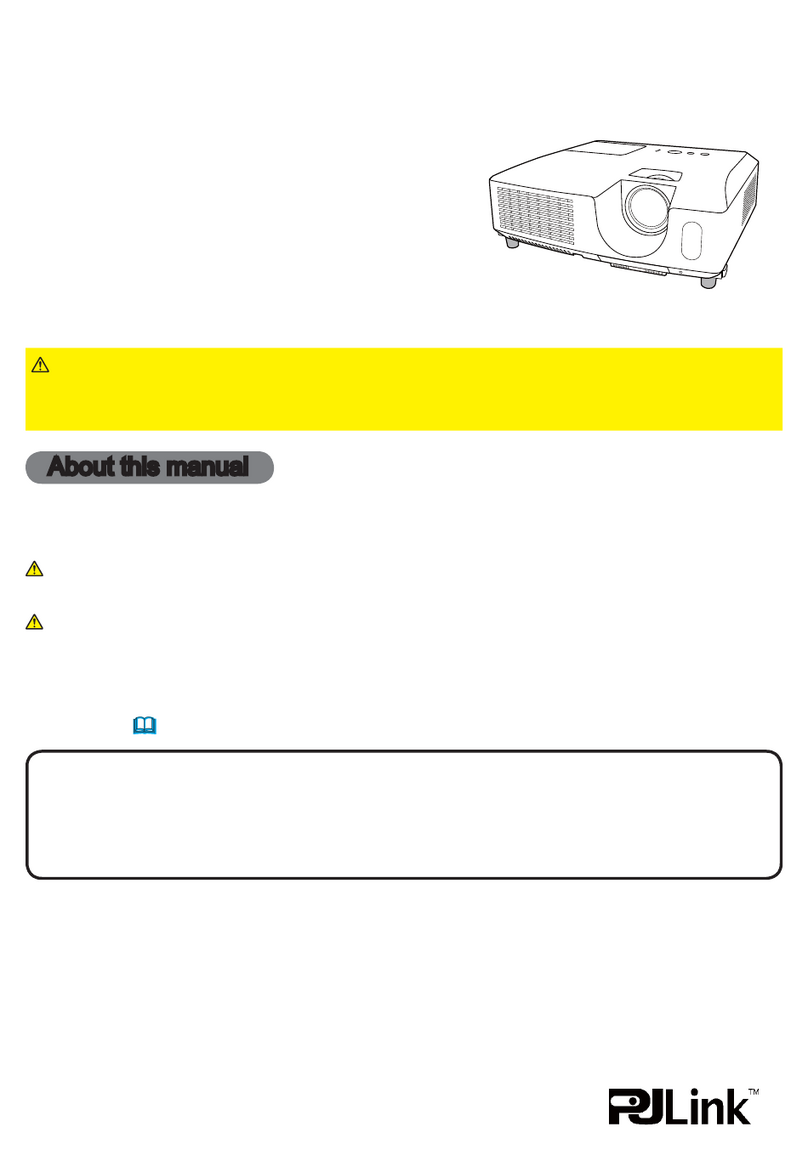 Hitachi CP-X3011NJ User manual