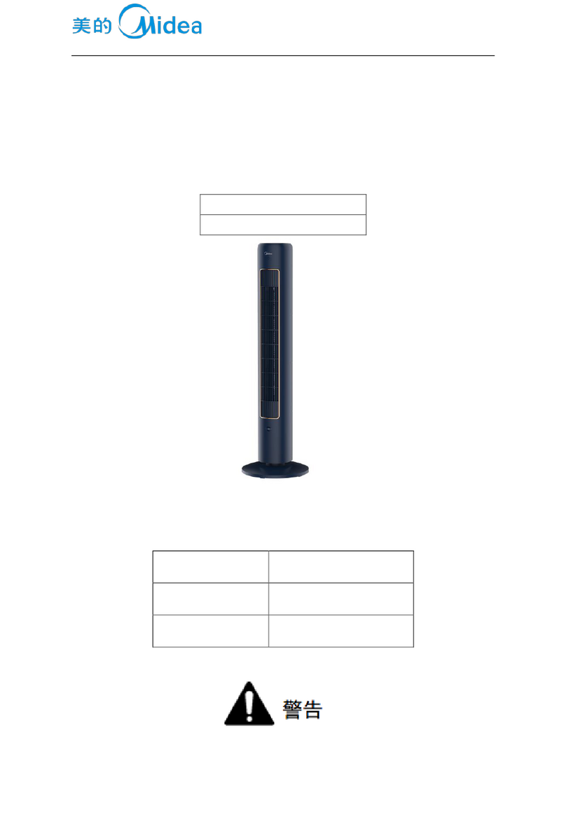 Midea FZ10-21CR User manual