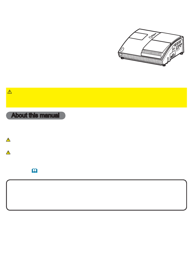 Hitachi CP-A200J User manual