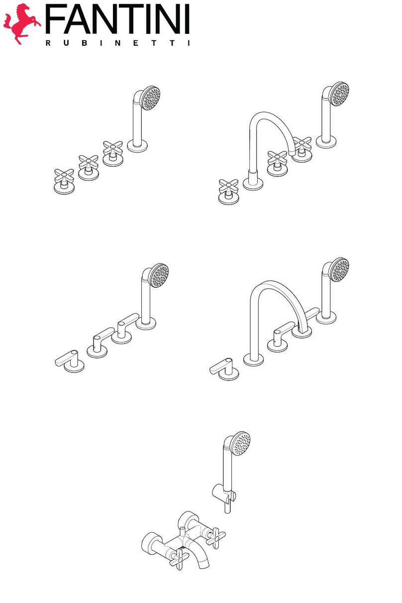 Fantini Rubinetti ICONA R067 instructions