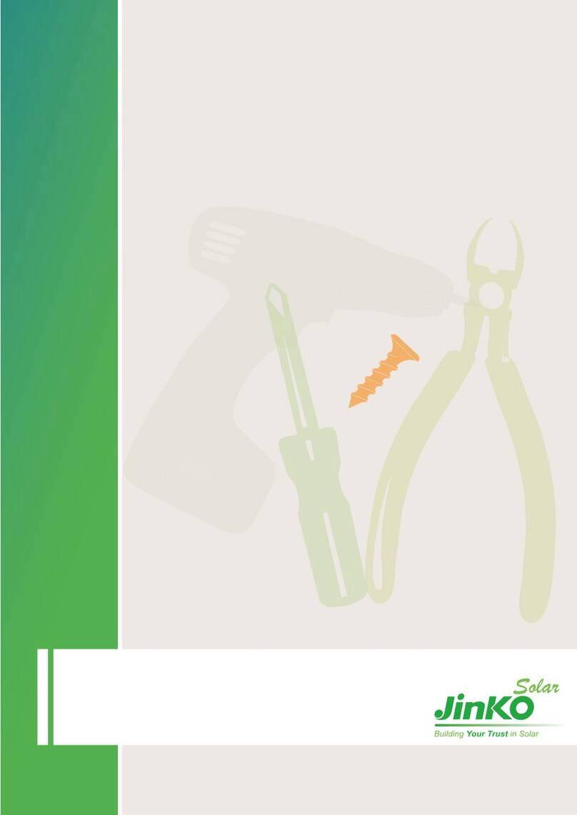 Jinko Solar MM365-60HLM-MBV (BFR) installation manual