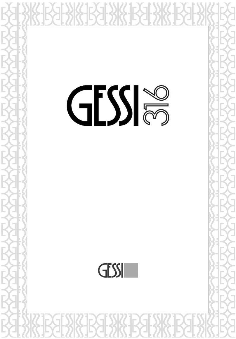 Gessi 316 54564 manual