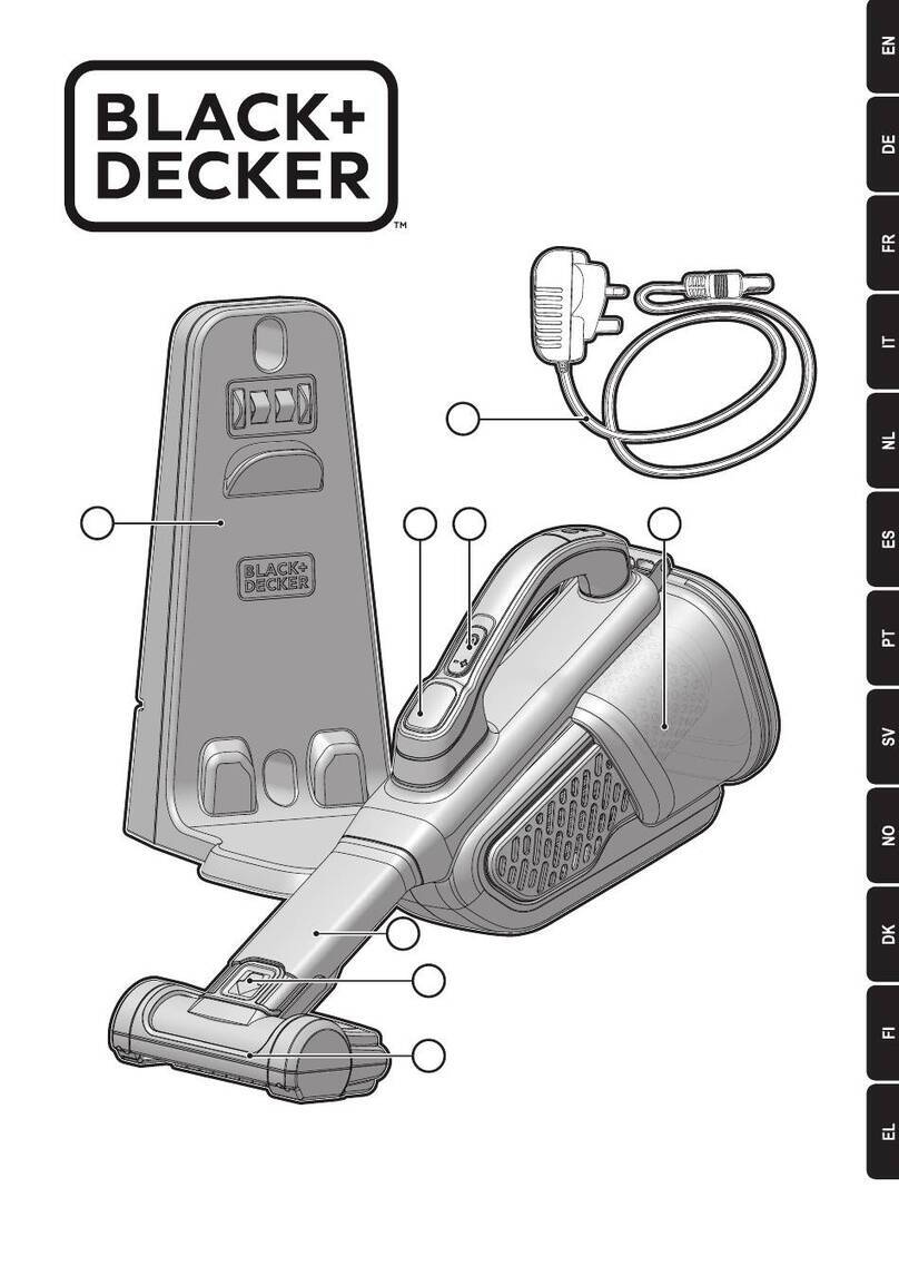 Black & Decker Dustbuster BHHV320B User manual