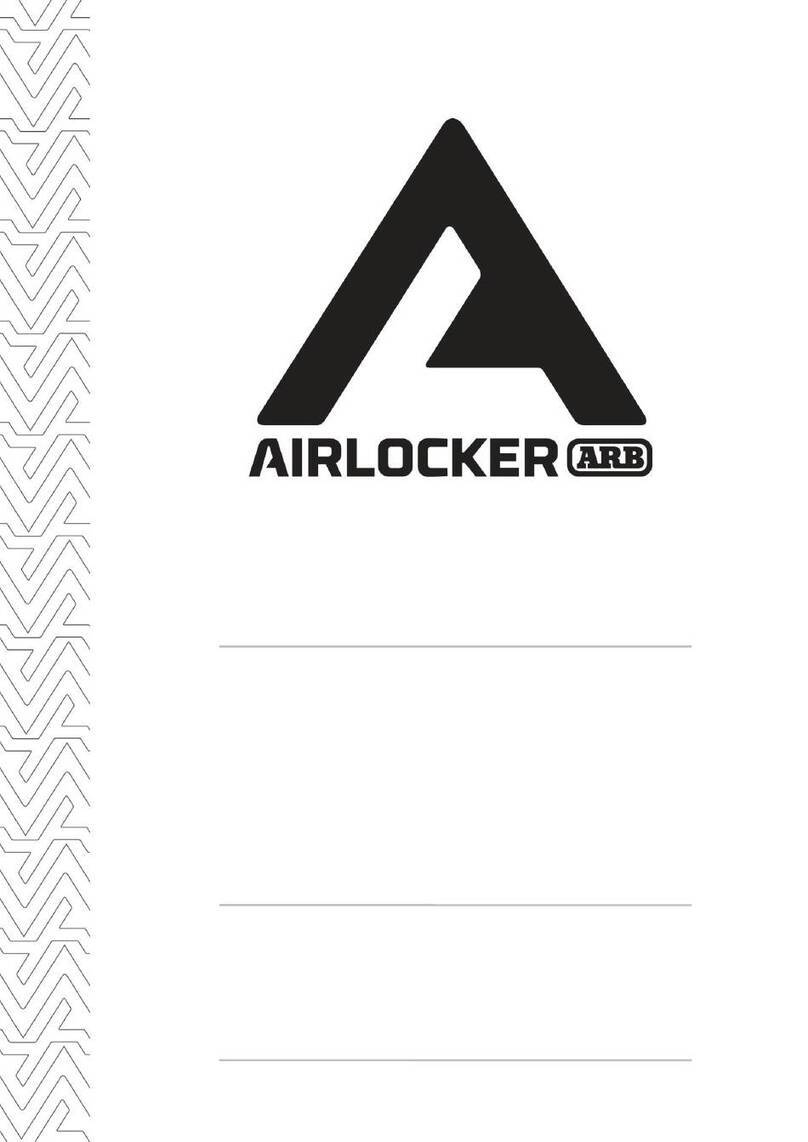 ARB AIRLOCKER RD170 User manual ARB AIRLOCKER RD170 User manual