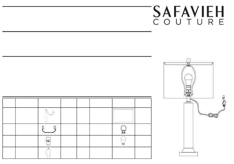 SAFAVIEH COUTURE Saravia CTL1064 User manual SAFAVIEH COUTURE Saravia CTL1064 User manual