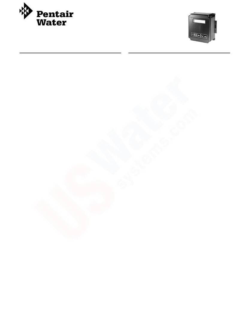 Pentair 3200NXT User manual