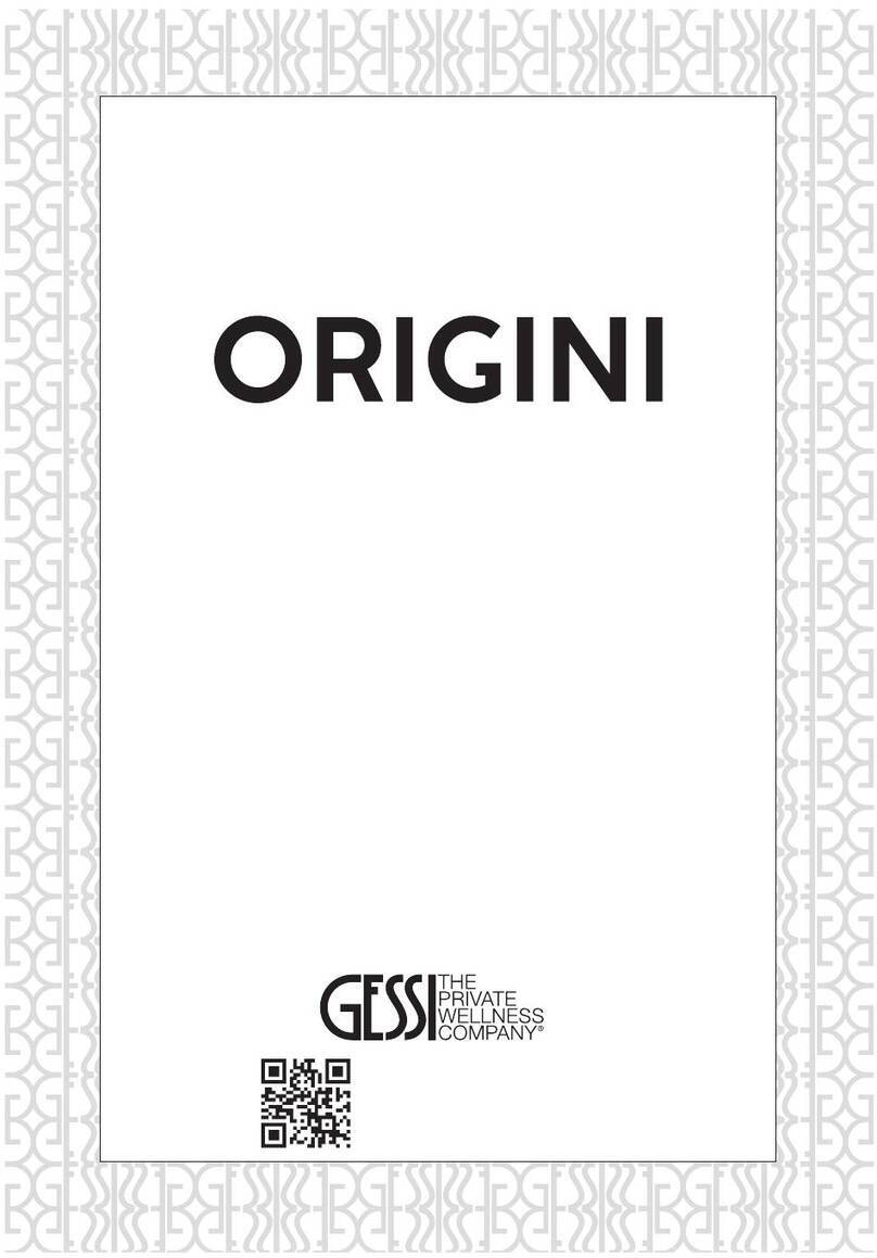 Gessi ORIGINI 66172 User manual