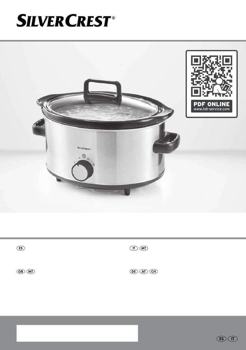 Silvercrest 360599 2010 operating instructions