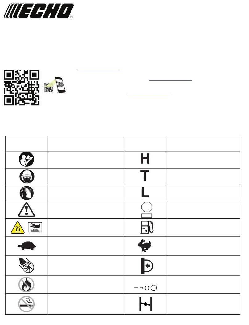 Echo PB-5810 H/T User manual