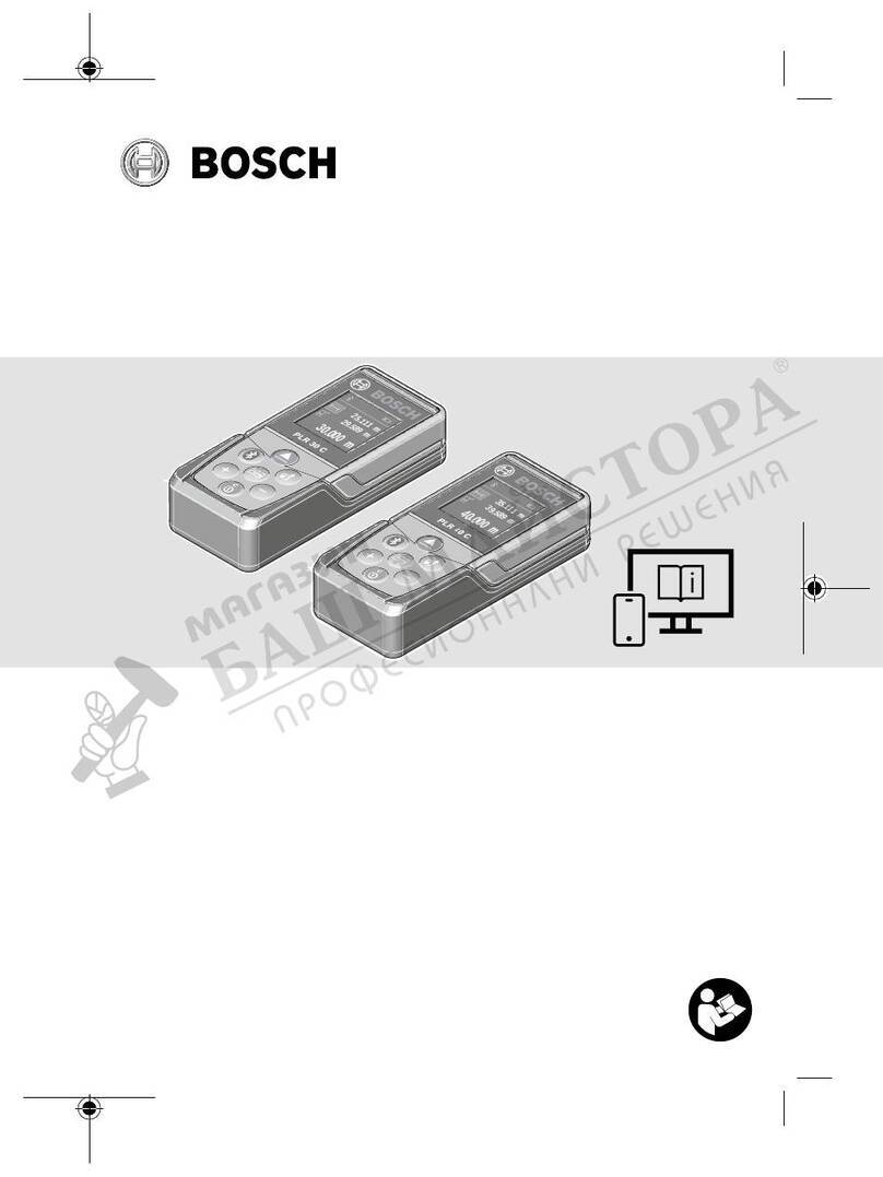 Bosch PLR 40 C Original instructions