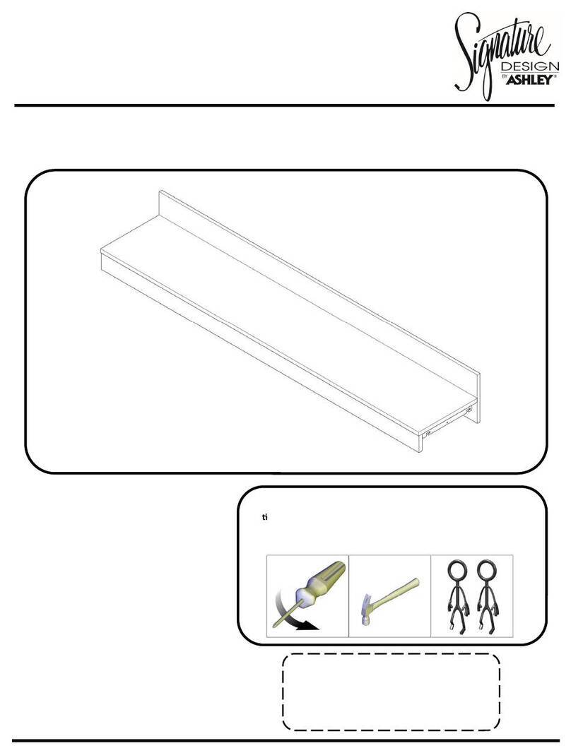 Ashley Signature Design EW0446-127 User manual Ashley Signature Design EW0446-127 User manual