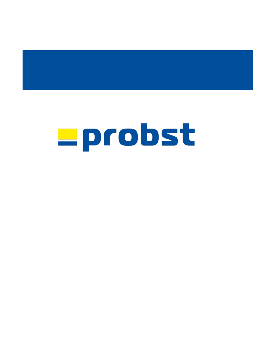 probst SRG-UNI-3-K User manual
