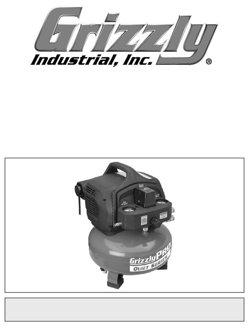 Grizzly T33858 owner's manual