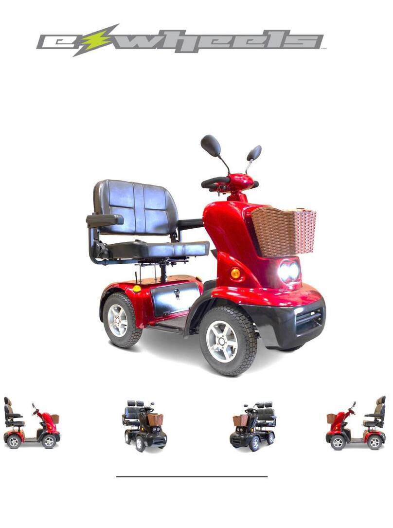 ewheels EW-88 owner's manual