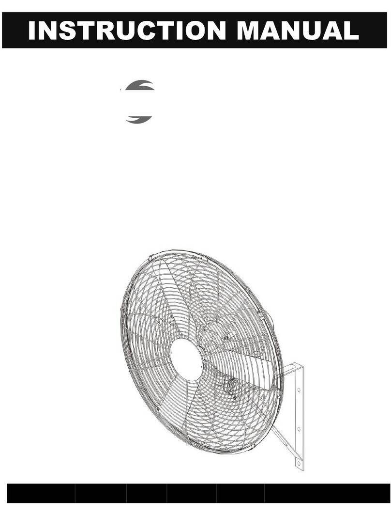 Tornado HI-FAN-30MOWF-WR-1P User manual