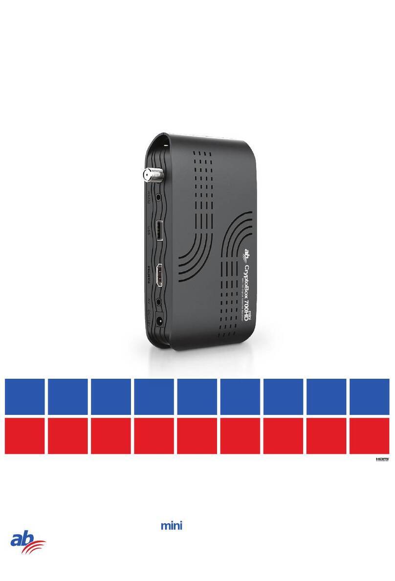 ab CryptoBox 700HD mini User manual