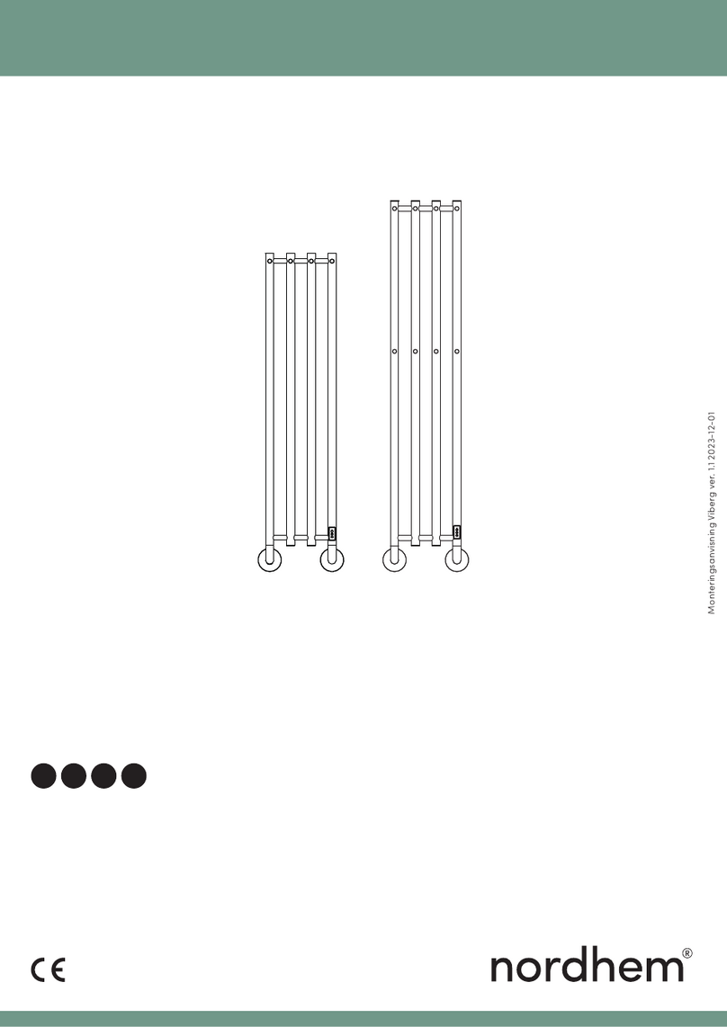 Nordhem VIBERG VIBE1225 installation instructions