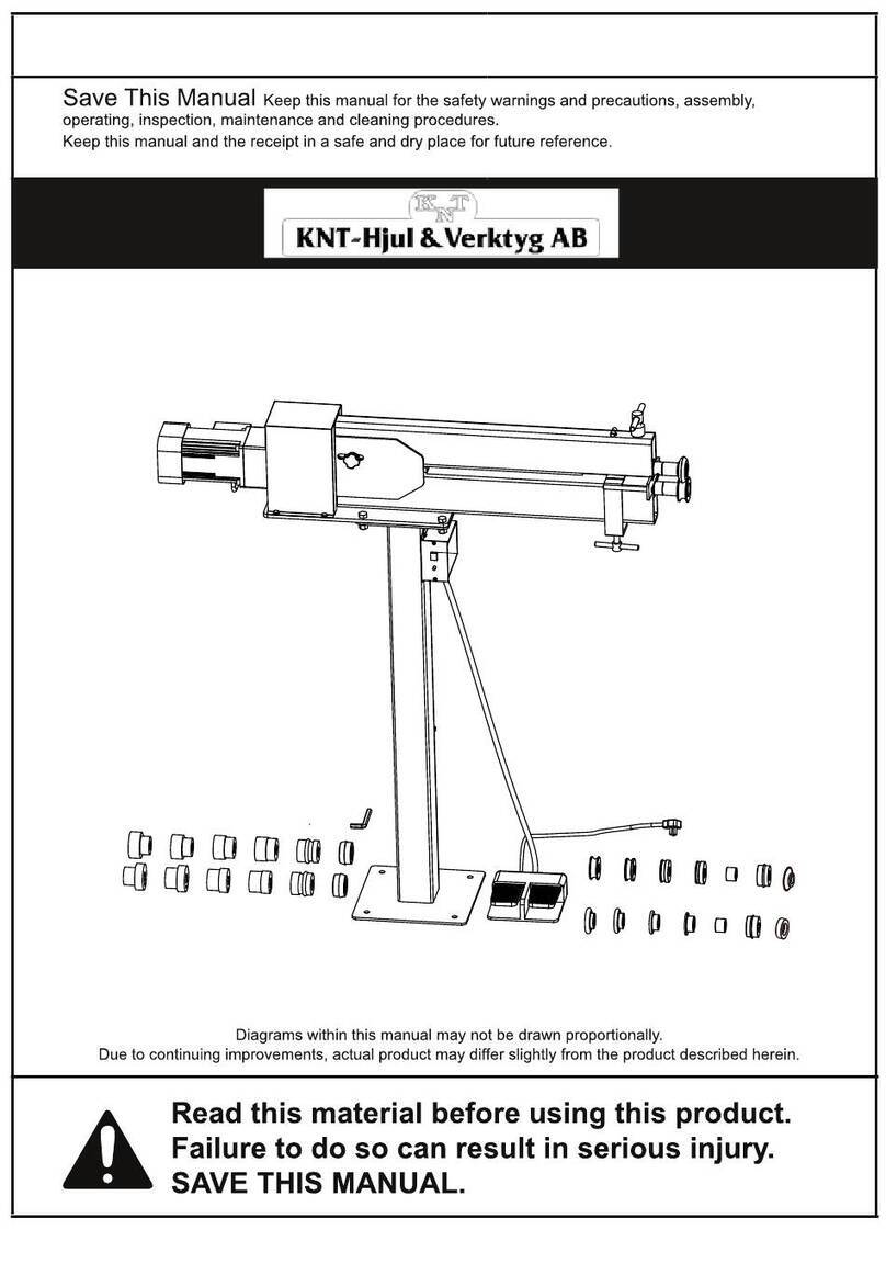 KNT V123-06 Assembly & operating instructions