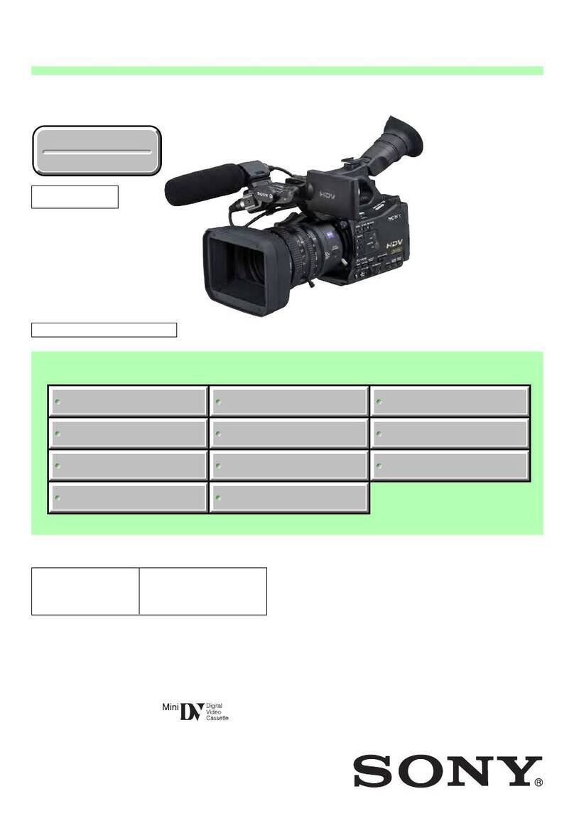 Sony HVR-Z7N User manual