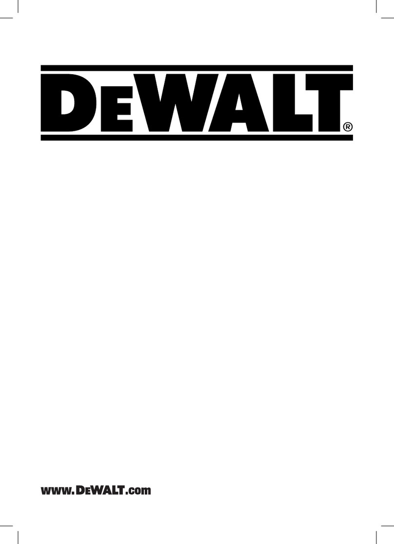 DeWalt DCS572 User manual