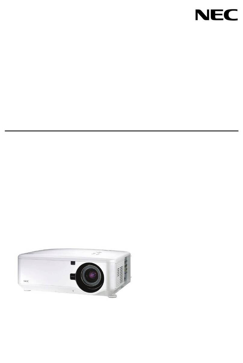 NEC NP4100WJ User manual