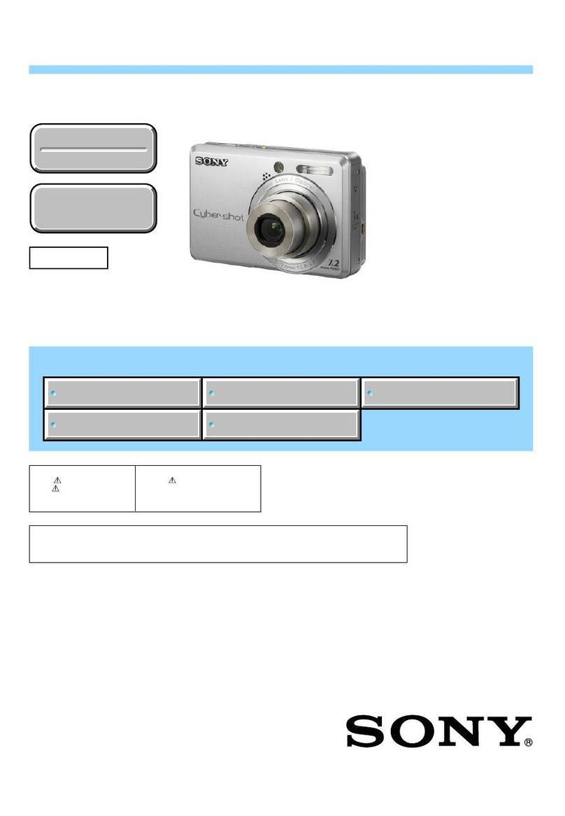 Sony DSC-730 Service manual