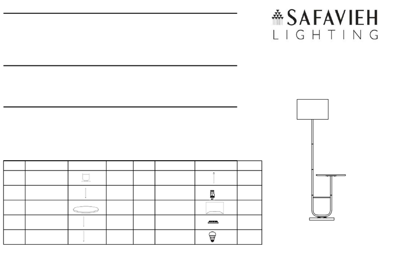 Safavieh ADMIR FLL4114A manual