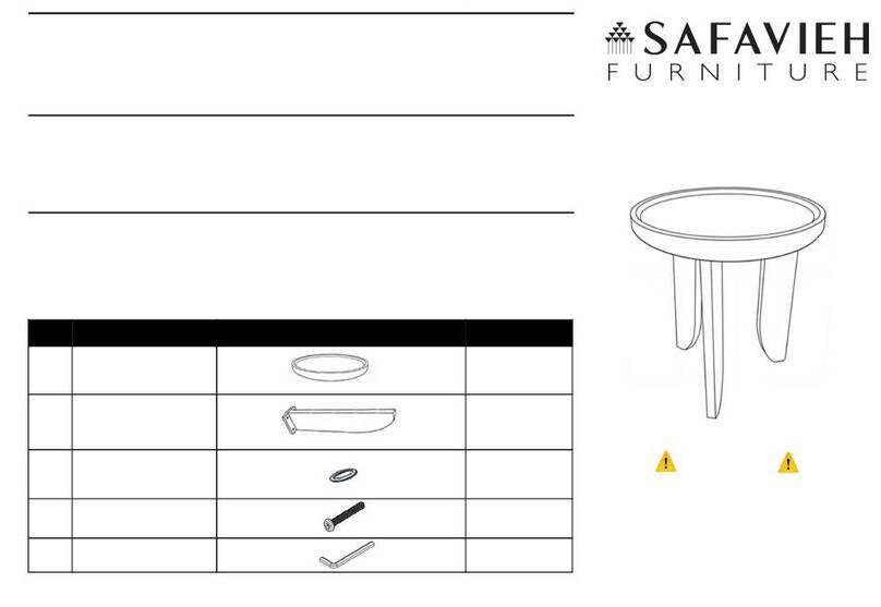 Safavieh Furniture Malyn ACC9712 manual Safavieh Furniture Malyn ACC9712 manual