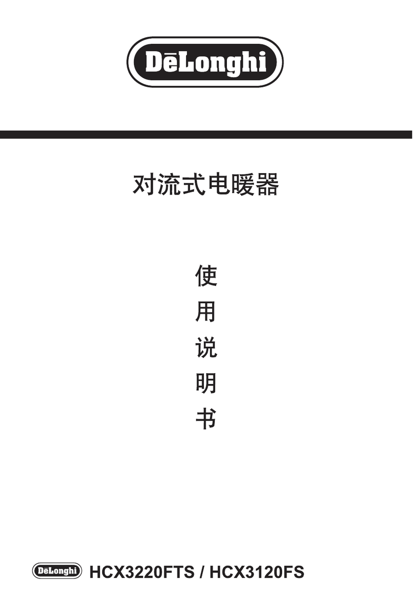 DeLonghi HCX3120FS User manual