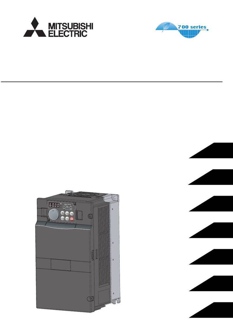 Mitsubishi Electric FR-A720-00030-NA User manual