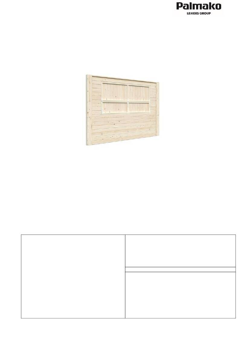 Lemeks Palmako LA28-2821 Assembly, installation and maintenance manual Lemeks Palmako LA28-2821 Assembly, installation and maintenance manual