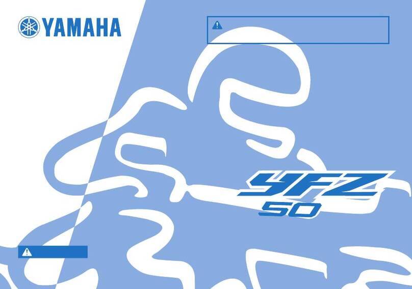 Yamaha YFZ 50 2020 owner's manual