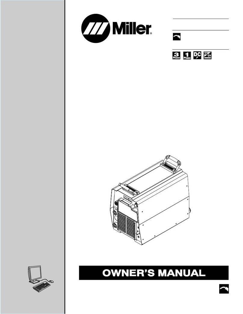 Miller INVISION 350 MPa AUTO-LINE owner's manual
