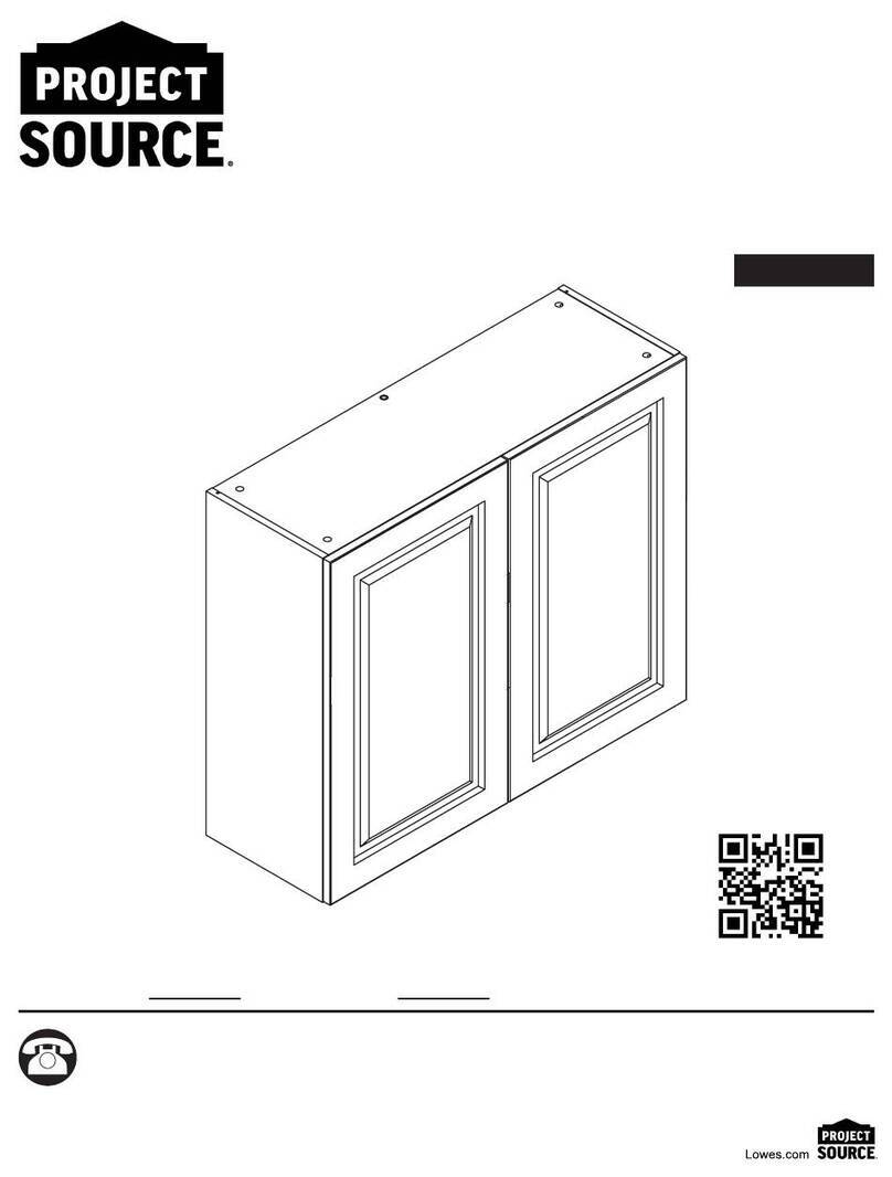 Project Source W3030B Assembly instruction