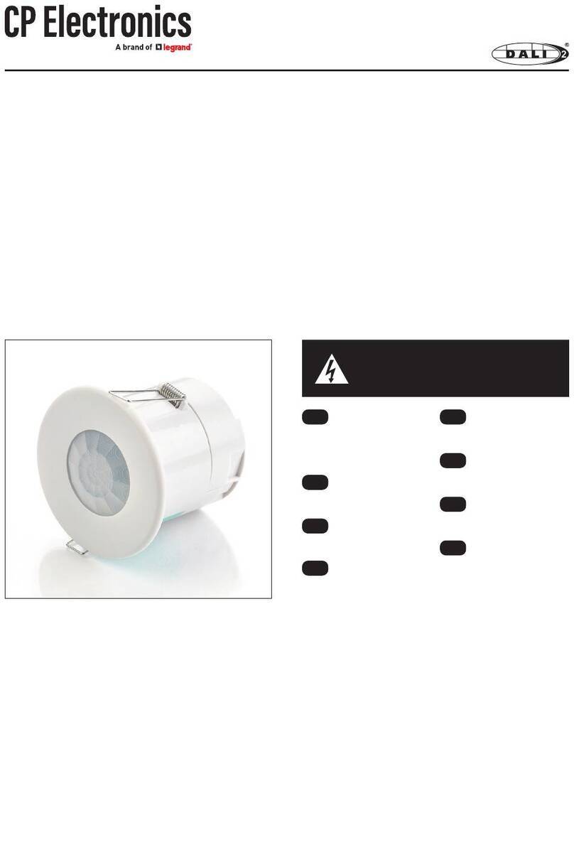 LEGRAND CP Electronics EBDMR-DALI2 User manual