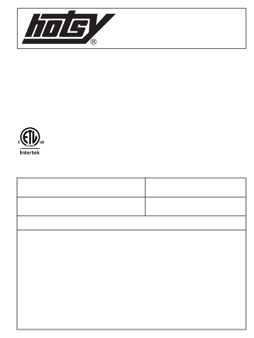 Hotsy 555 HE Service manual Hotsy 555 HE Service manual