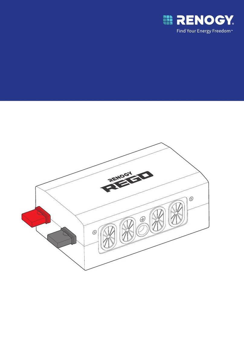 Renogy REGO 500A User manual