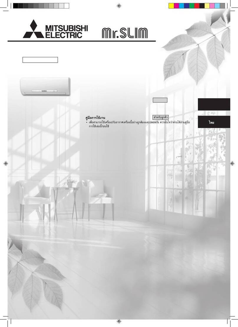 Mitsubishi Electric Mr.Slim MS-SFH13VC User manual