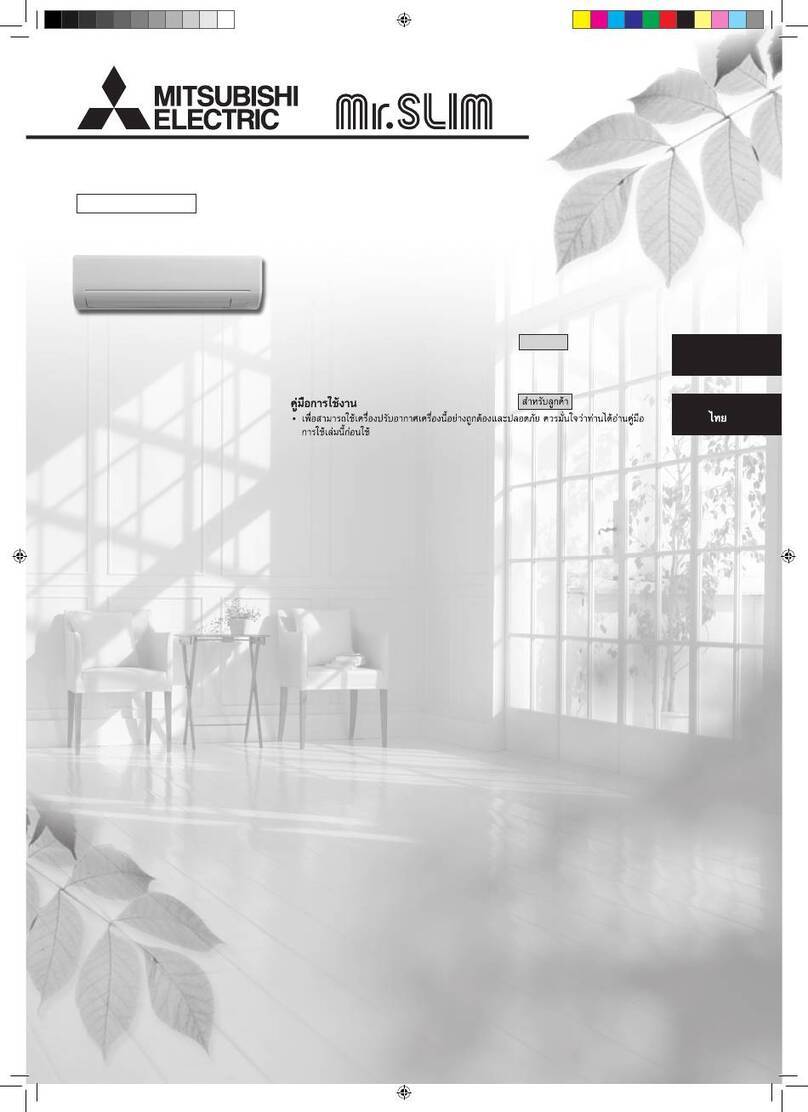 Mitsubishi Electric Mr.Slim MS-SFH18VC User manual