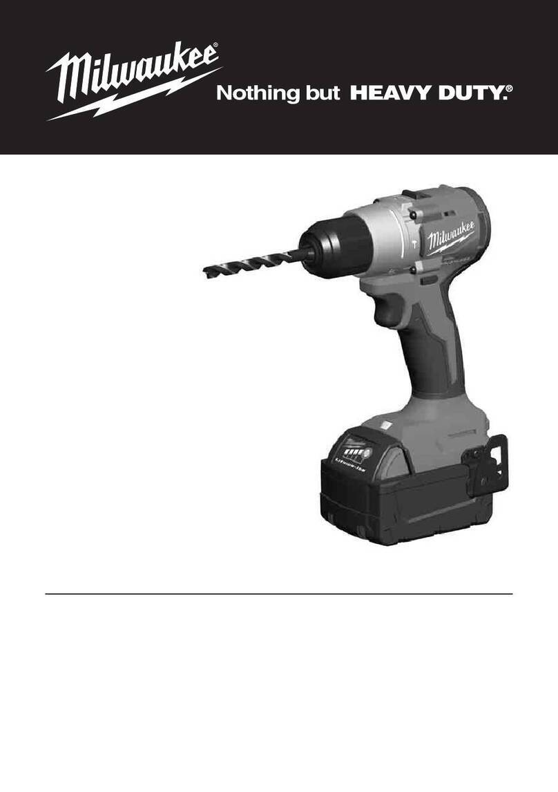 Milwaukee M18 User manual