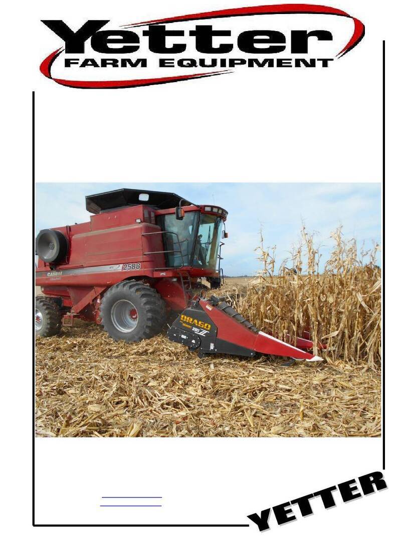 Yetter 5000-005B User manual Yetter 5000-005B User manual