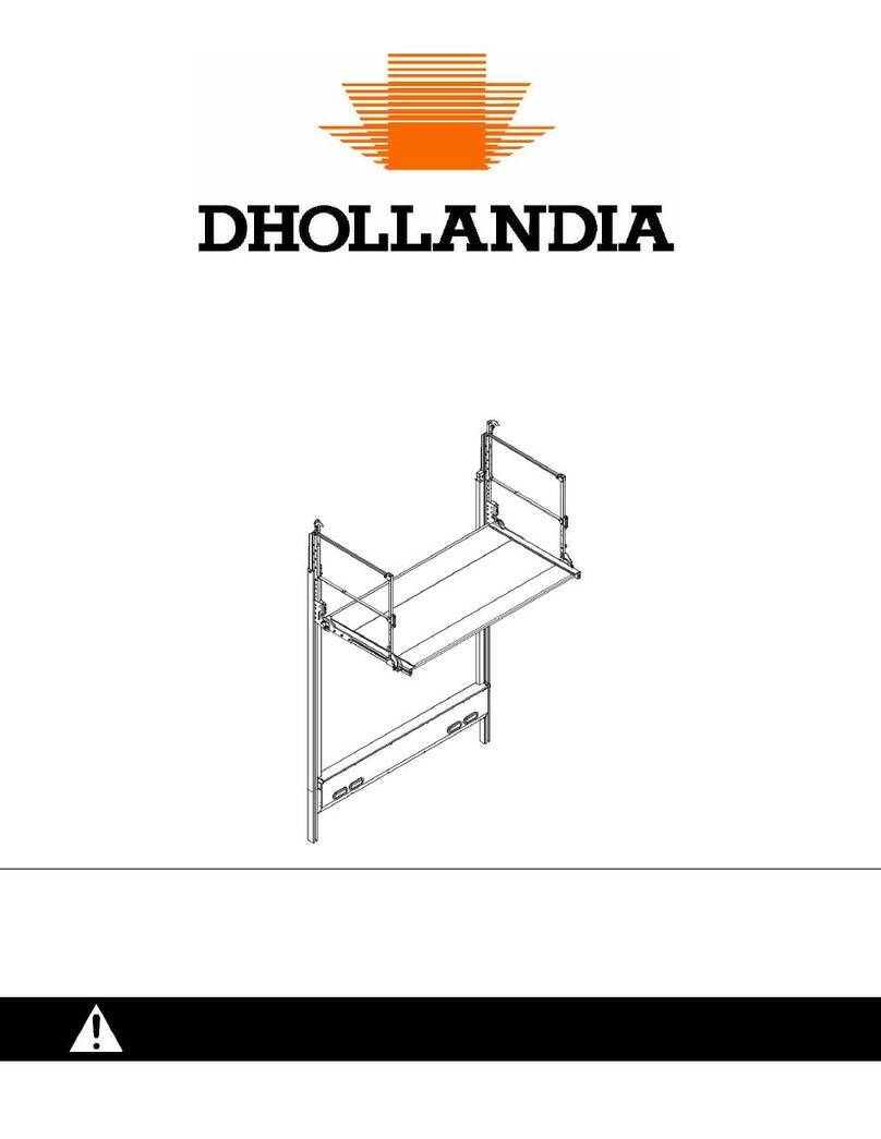 Dhollandia DH-VOU 16 K2K9 installation manual
