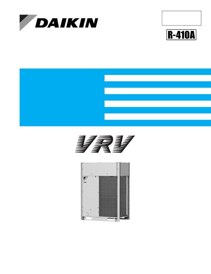 Daikin VRV RXYQ72-384XAYCA Service manual