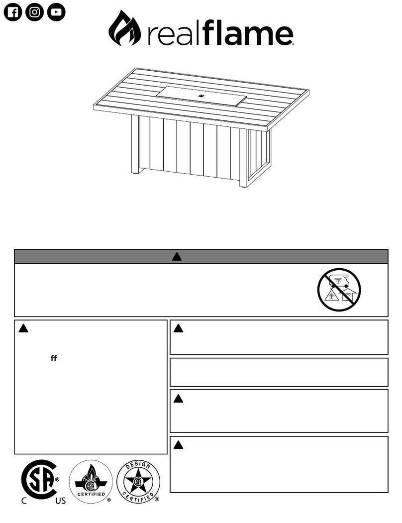 RealFlame 13032LP User manual