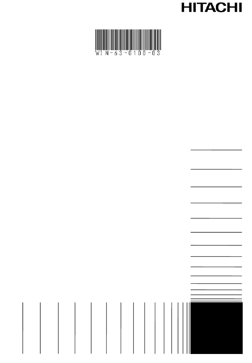 Hitachi HF-W6500 60 manual