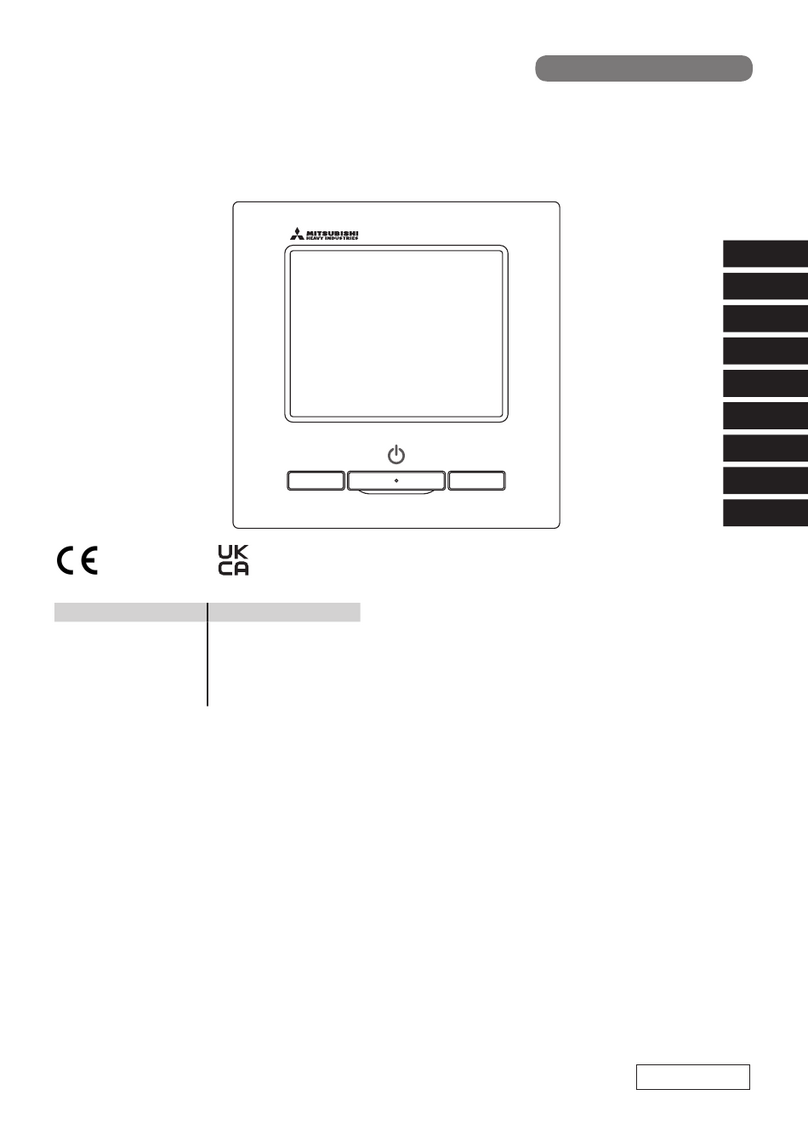 Mitsubishi Heavy Industries RC-EX3D quick reference Mitsubishi Heavy Industries RC-EX3D quick reference