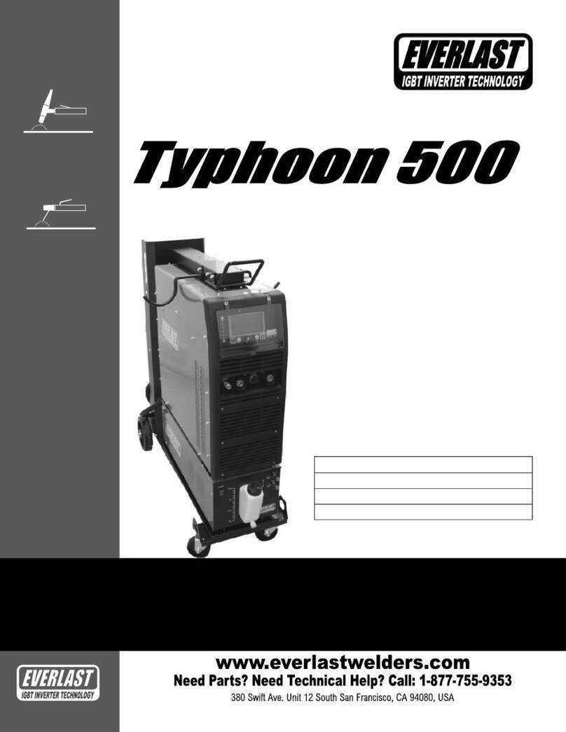 Everlast Typhoon 500 User manual
