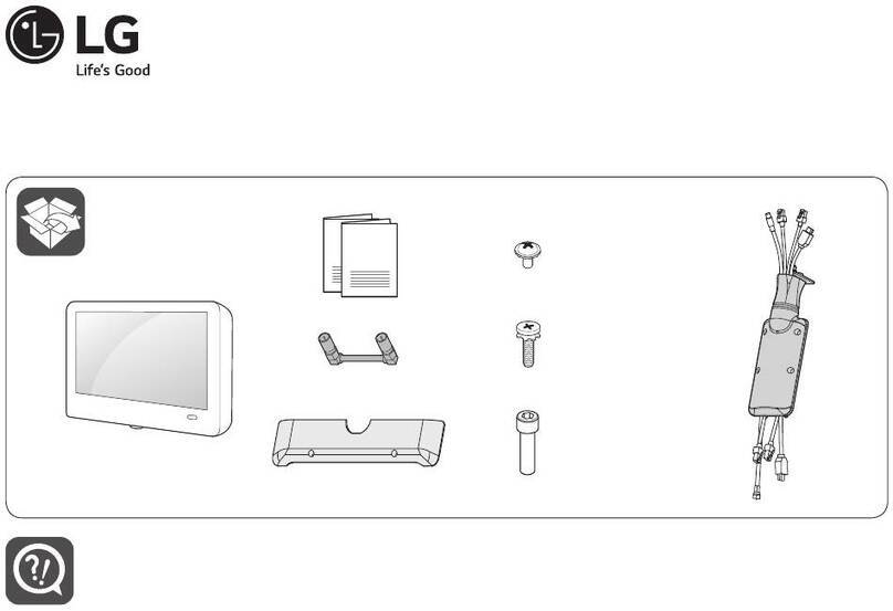 LG 15LN766A0UB Quick start guide