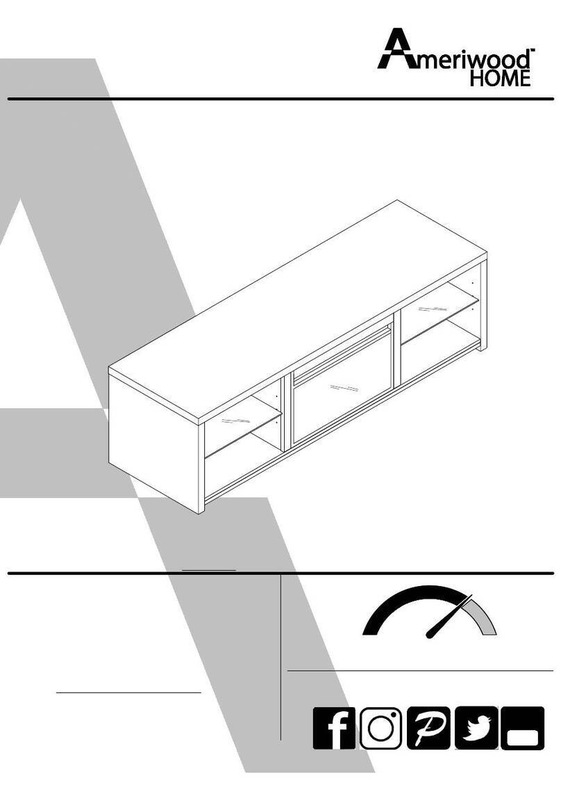 Ameriwood HOME 1848407COM manual